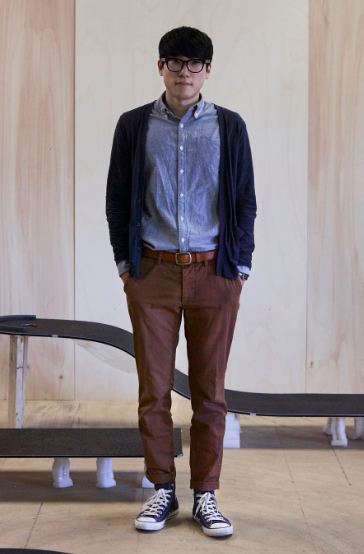 Furniture designer Kim Jin-sik, CEO of Studio Jinsik Kim (Brendan Austin-Herald Design Forum)