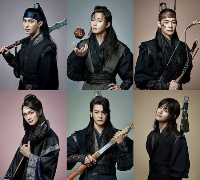 A promotional image for the TV drama “Hwarang: The Poet Warrior Youth.” (KBS2)