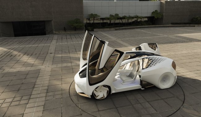 Toyota unveiled Toyota Concept-i, a future car that understands human emotions through artificial intelligence. (Toyota)