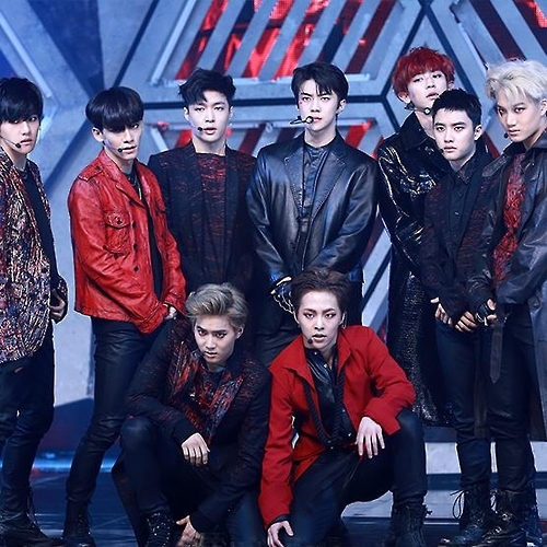 This image provided by Soompi shows K-pop boy group EXO. (Yonhap)