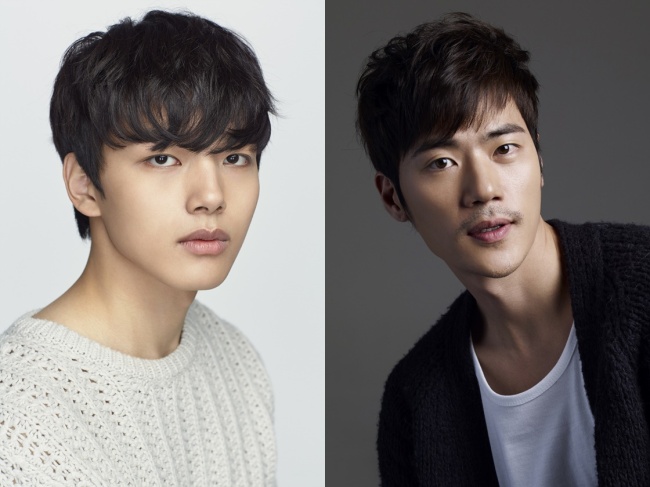 Yeo Jin-goo (left) and Kim Kang-woo star in tvN’s new sci-fi drama “Circle.” (SBS/ Namoo Actors)