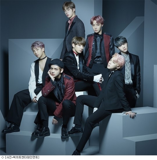 Promotional image of BTS (Big Hit Entertainment)