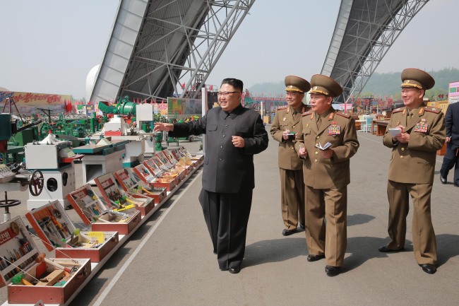 North Korean leader Kim Jong-un (AP/Yonhap Photo)