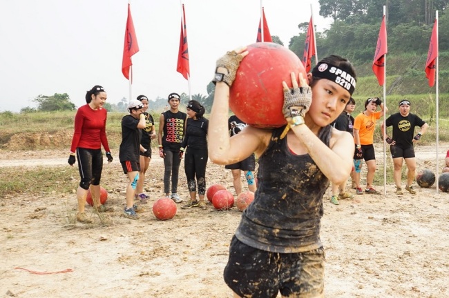 Spartan race to place in Korea