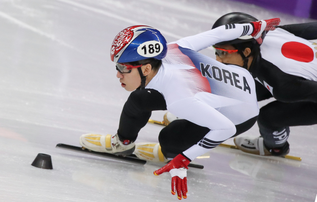 South Korea short track skater Lim Hyo-jun won two gold medals at PyeongChang (Yonhap)