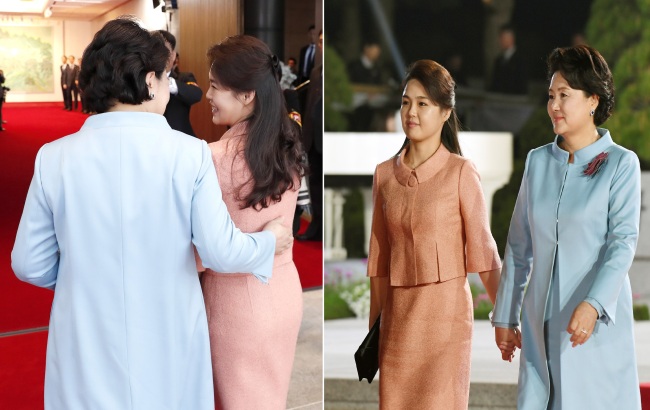 [Newsmaker] ‘Instant bond’ between first ladies of two Koreas grabs ...