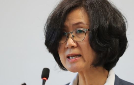 Kwon In-sook, head of the committee for measures against sexual harassment and sexual crimes in the Justice Ministry (Yonhap)