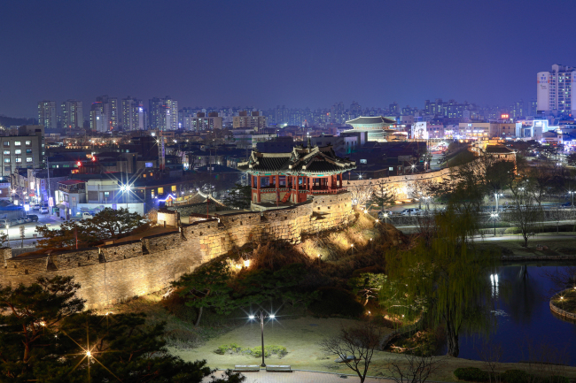 Hwaseong Fortress in Suwon, Gyeonggi Province (KTO)