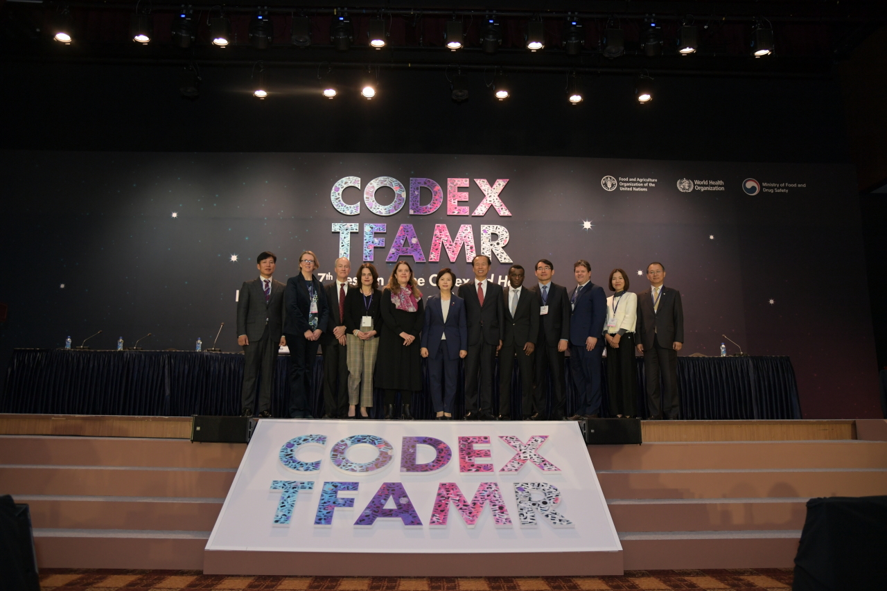 The Codex task force on antimicrobial resistance meets Monday in Pyeongchang, Gangwon Province. (Food and Drug Safety Ministry)