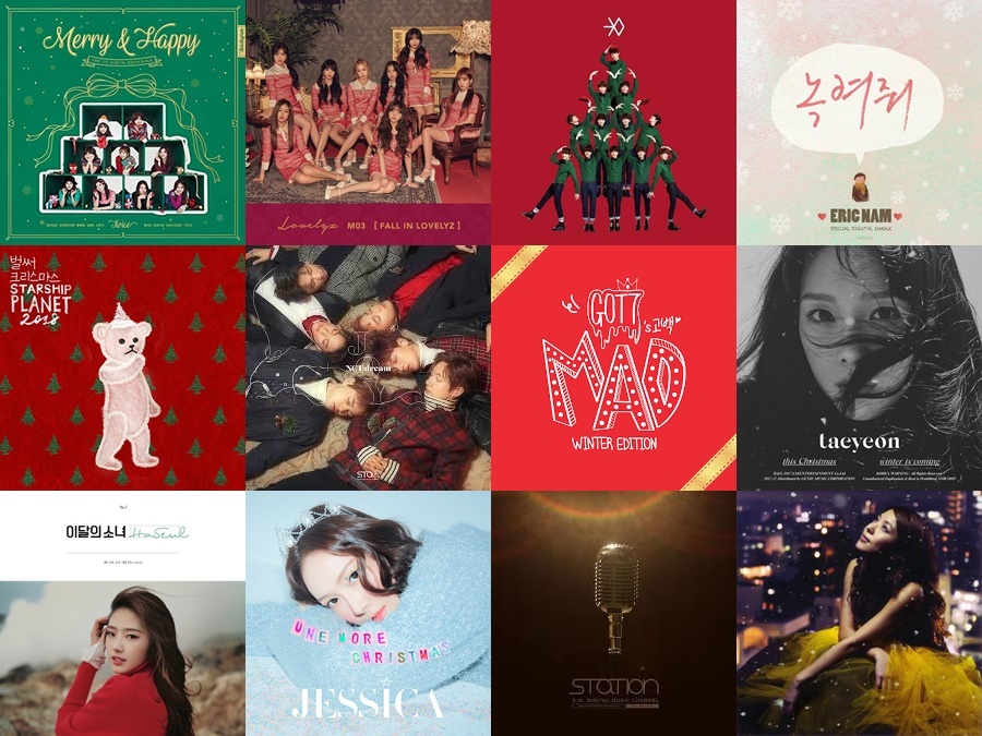 Playlist 15 Best K Pop Christmas Songs From Twice Exo To Loona And More