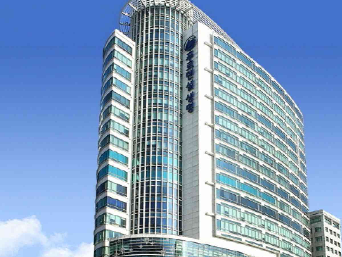An exterior view of the headquarters of Prudential Life Insurance of Korea. (Prudential Life Insurance of Korea)