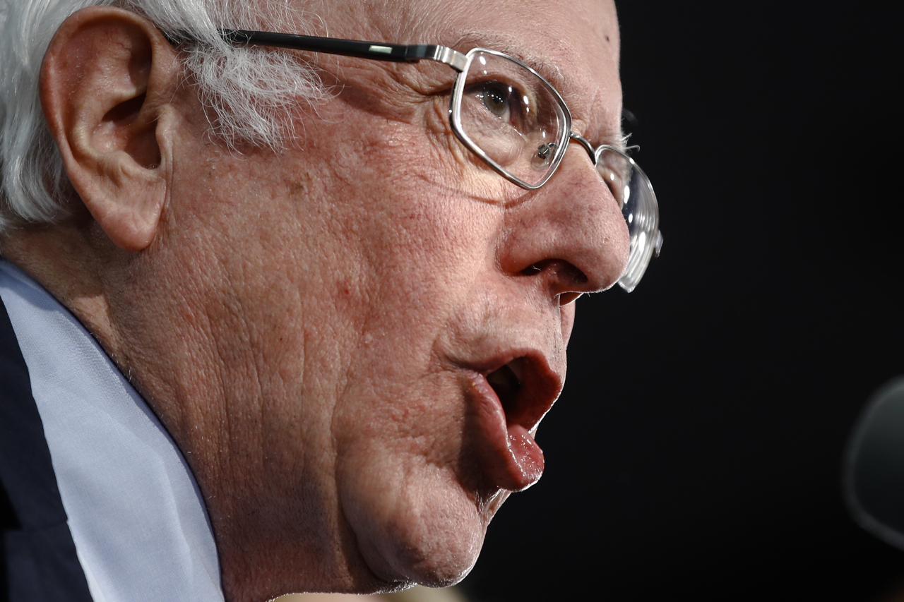 Democratic presidential candidate Sen. Bernie Sanders (AP-Yonhap)