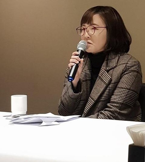 Writer Yoon Yi-hyung, winner of the 2019 Yi Sang Literary Award (Yonhap)