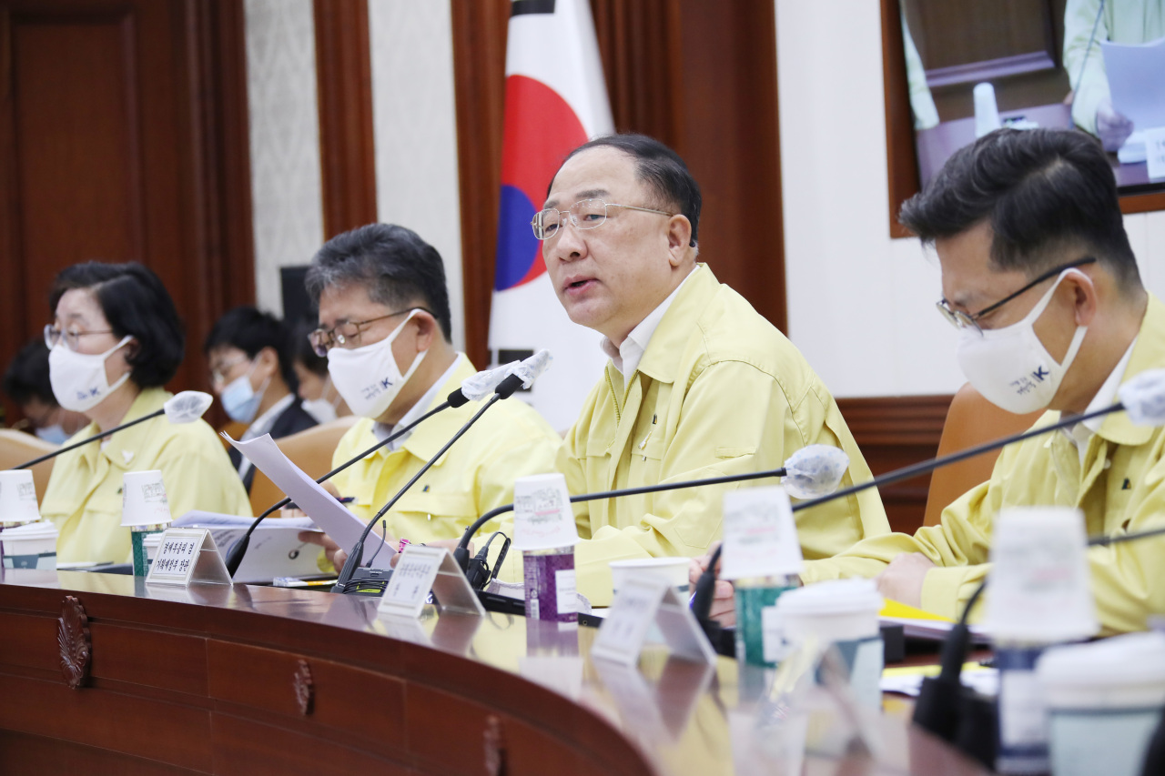 Deputy Prime Minister and Finance Minister Hong Nam-ki. (Yonhap)