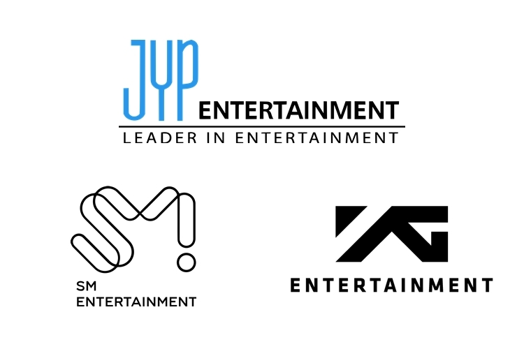 (S.M. Entertainment, YG Entertainment and JYP Entertainment)