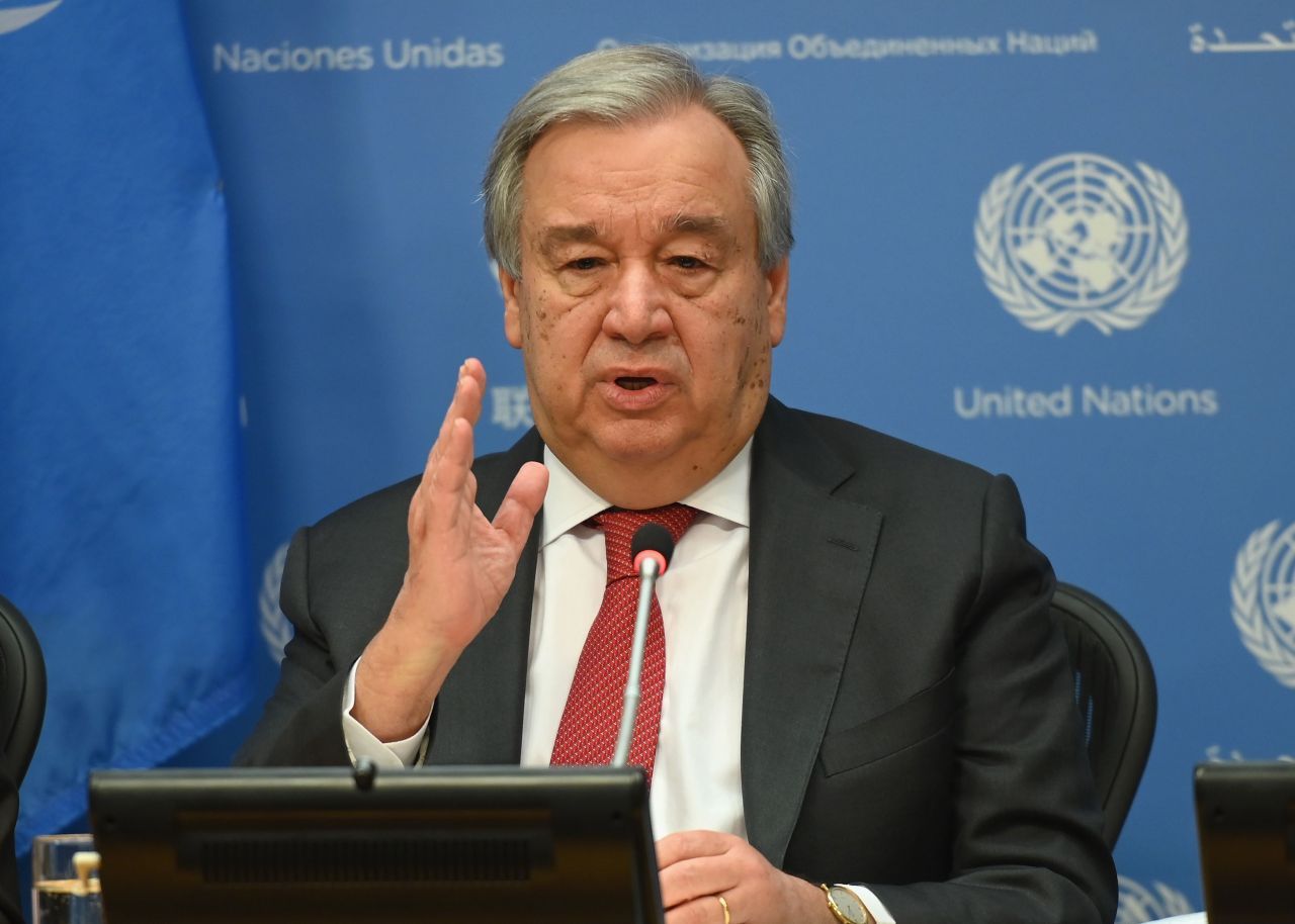 United Nations Secretary General Antonio Guterres (AFP-Yonhap)
