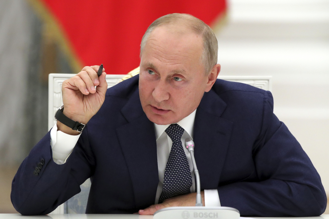 Russian President Vladimir Putin (AP-Yonhap)