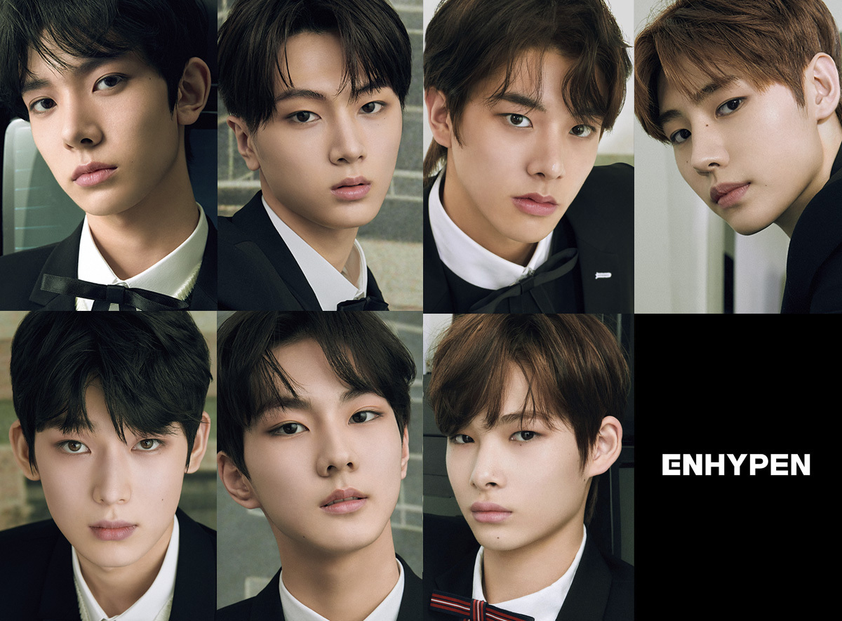 Enhypen - This are 7 members of 'ENHYPEN' who made their