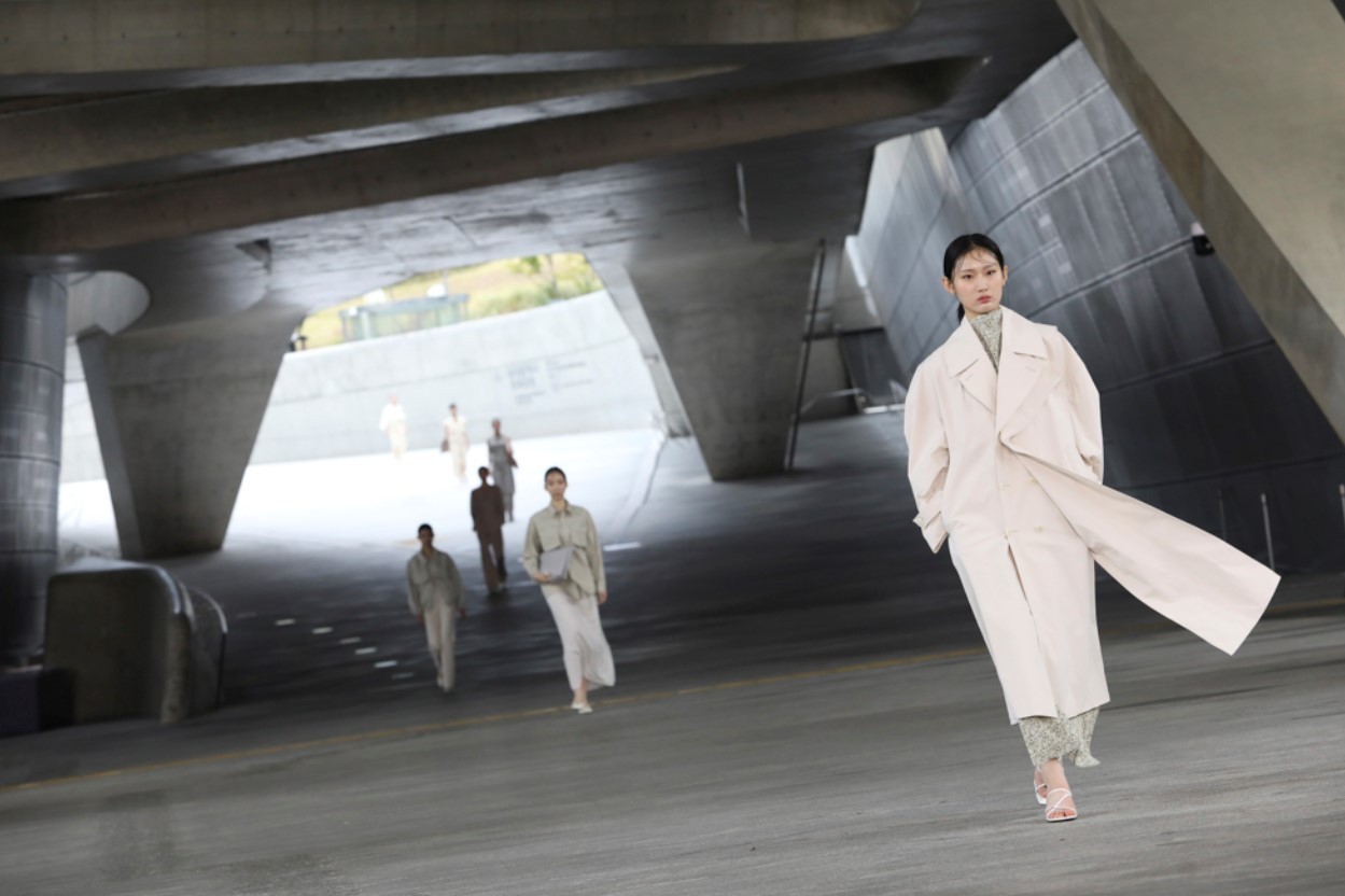 Oct31 shows its new collection through the digital runway for the 2021 S/S Seoul Fashion Week. (Seoul Design Foundation)