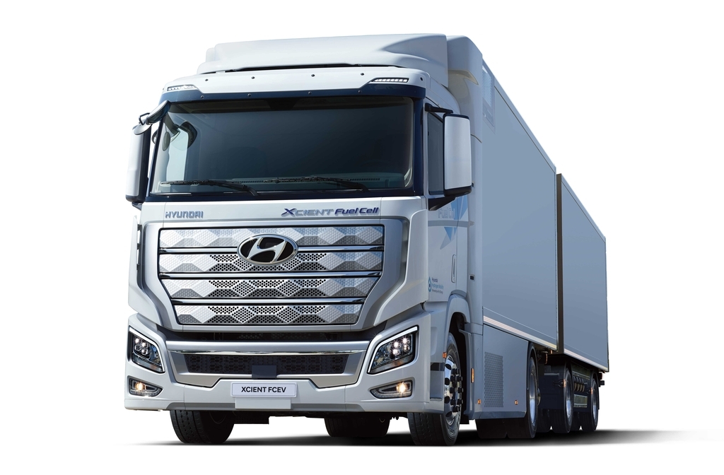 XCIENT Fuel Cell hydrogen truck (Hyundai Motor)