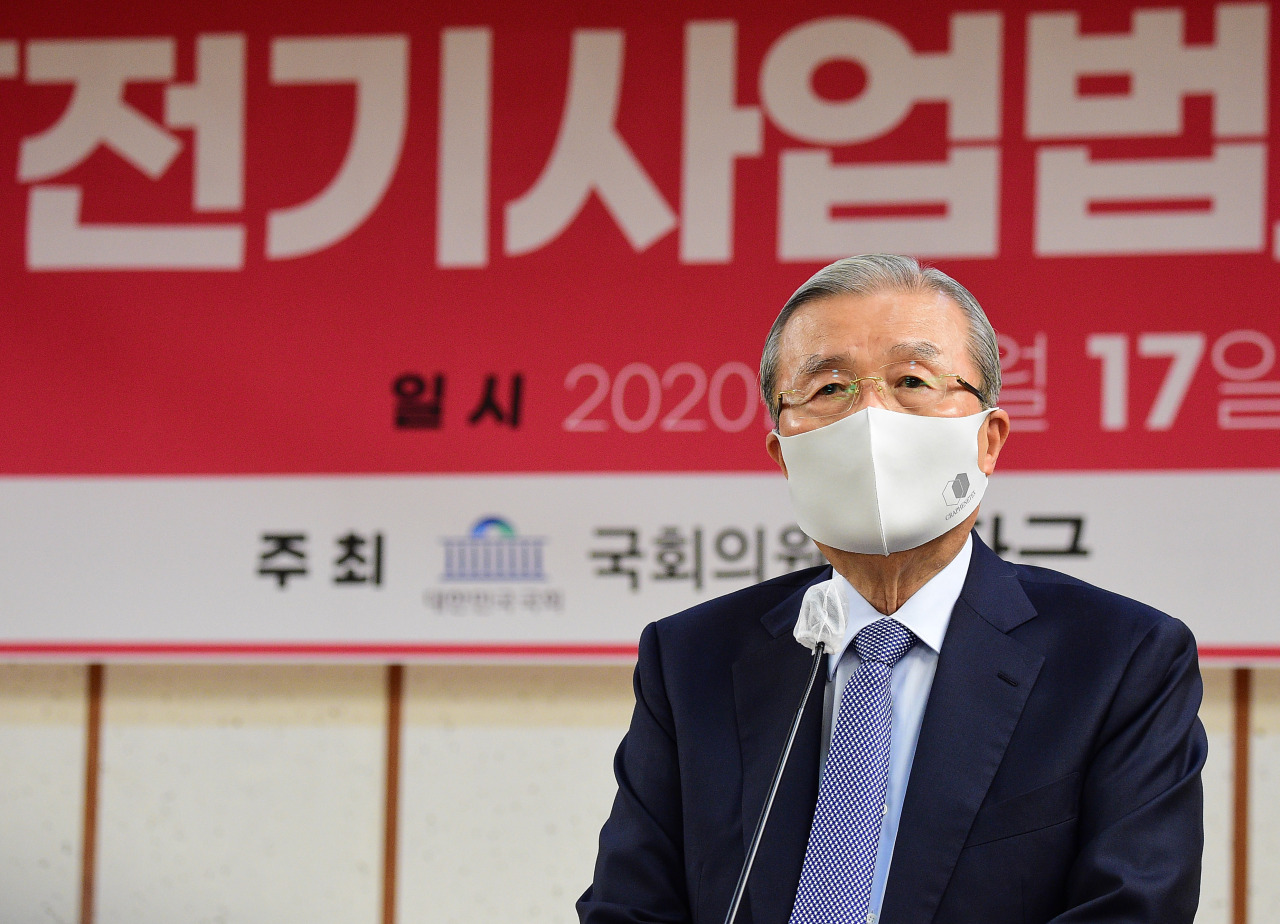 The People Power Party’s interim leader Kim Chong-in (Yonhap)