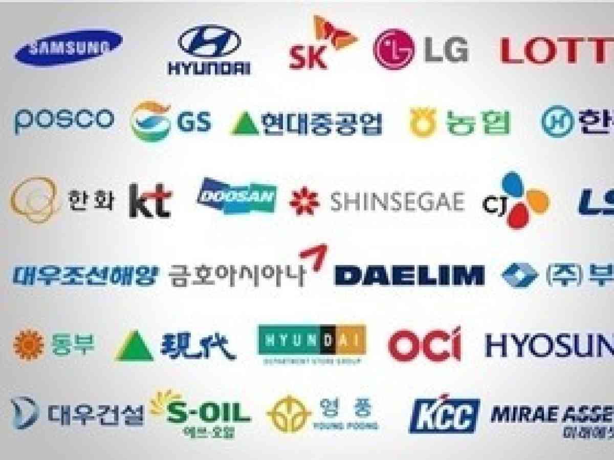 South Korea's 42 conglomerates (Yonhap)