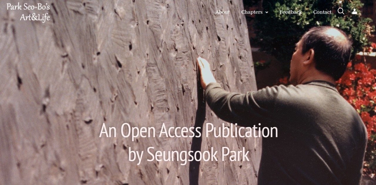 A screenshot of the open-access publication at www.parkseobo.life