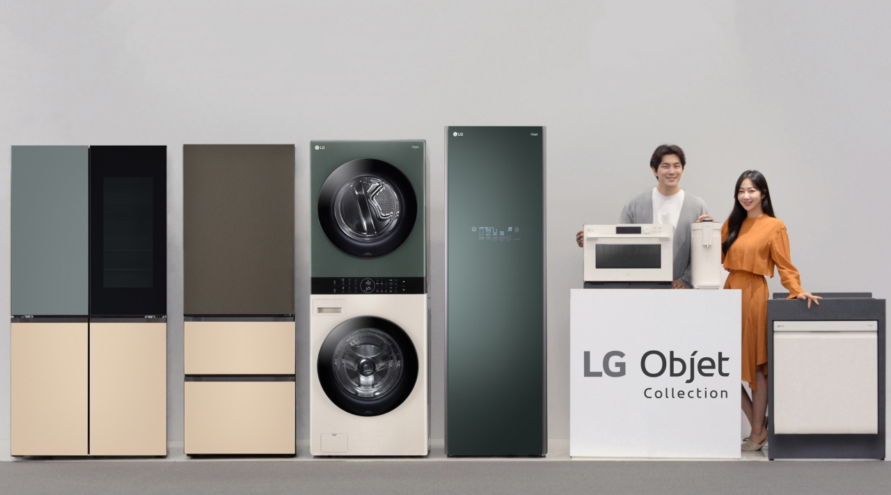 LG Objet home appliance lineup (LG Electronics)