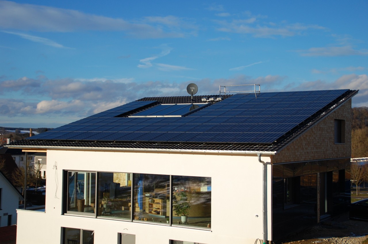 Hanwha Q Cells’ rooftop solar panels in Germany. (Hanwha Q Cells)
