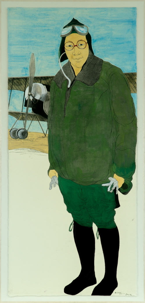 Pilot Kwon Ki-ok (Hakgojae Gallery)