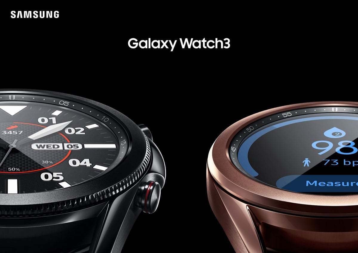 The company's Galaxy Watch3 smartwatch. (Samsung Electronics Co.)
