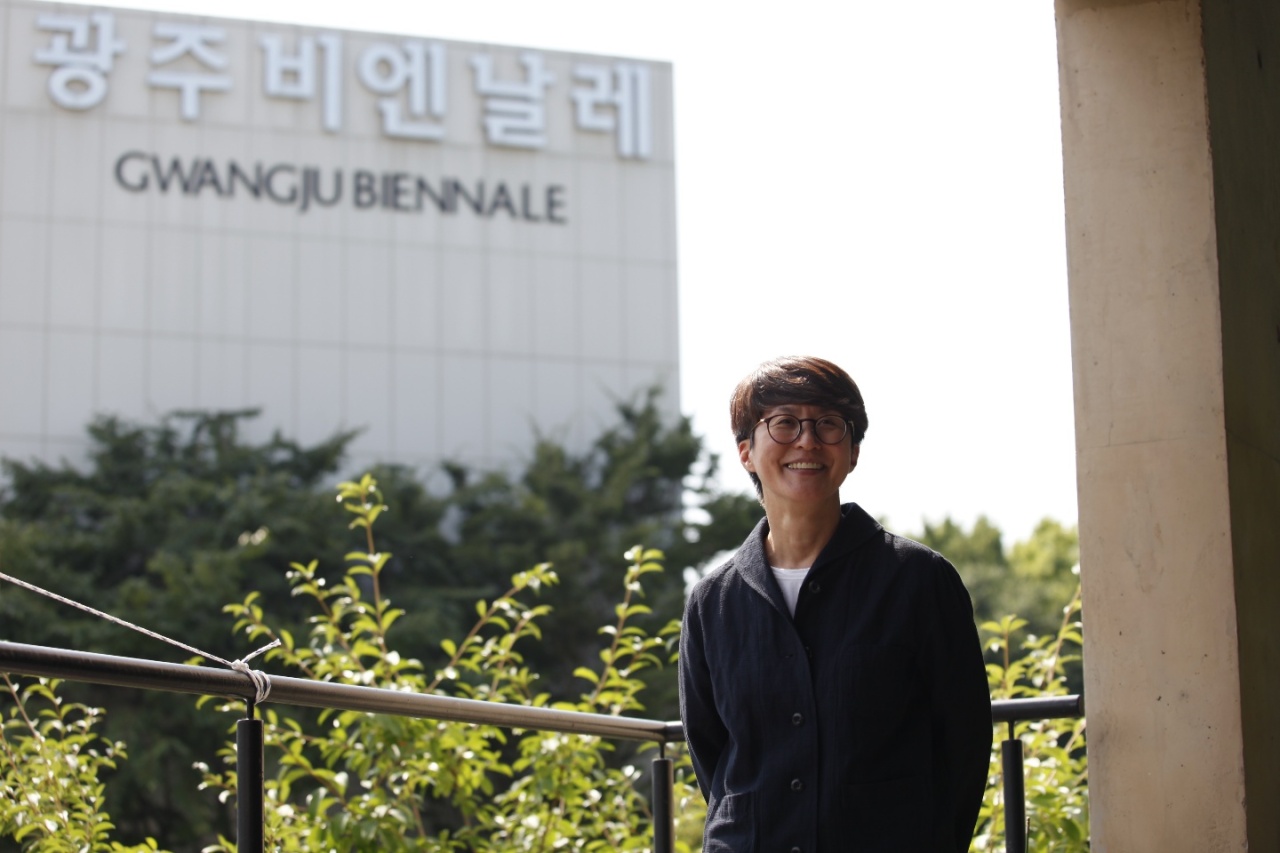 Kim Sun-jung, president of the Gwangju Biennale Foundation (Gwangju Biennale Foundation)