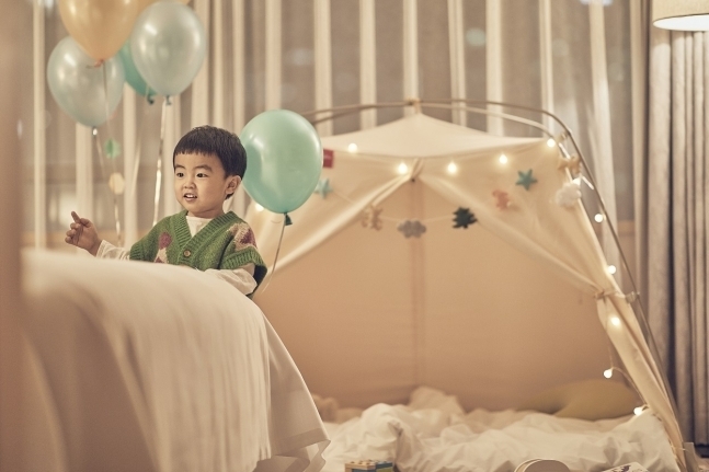 A kid’s tent is offered at Westin Chosun Seoul (Westin Chosun Seoul)