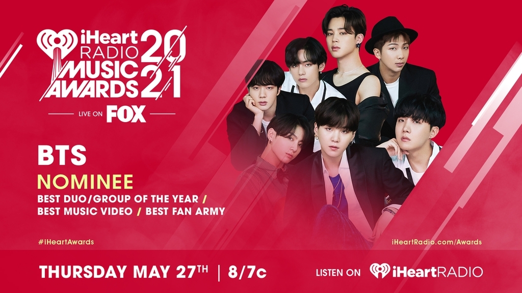 Bts 2025 iheart awards