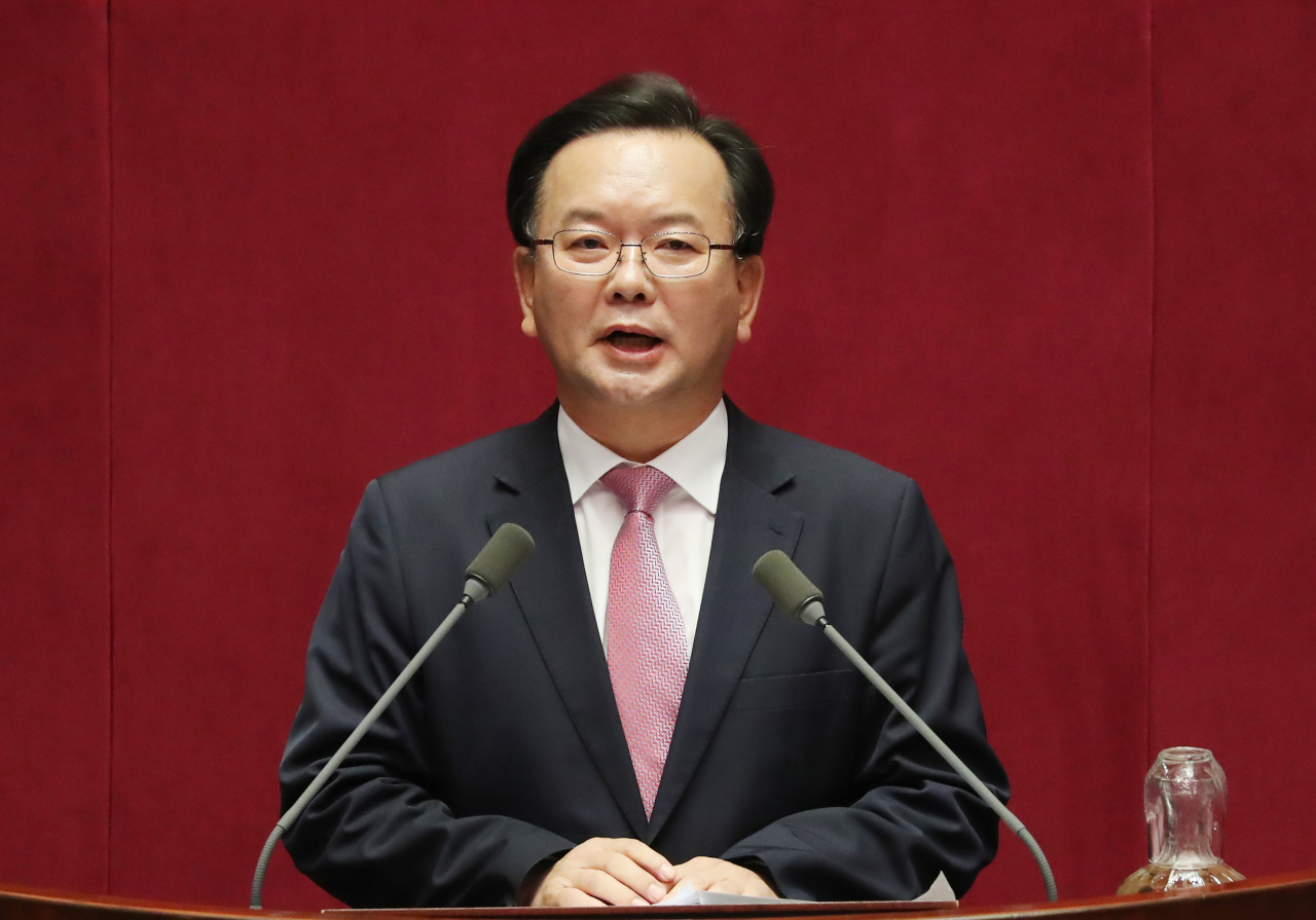Prime Minister nominee Kim Boo-kyum (Yonhap)