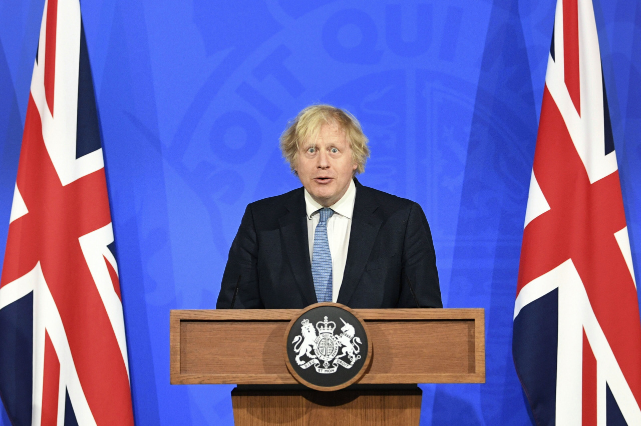 British Prime Minister Boris Johnson (AP-Yonhap)