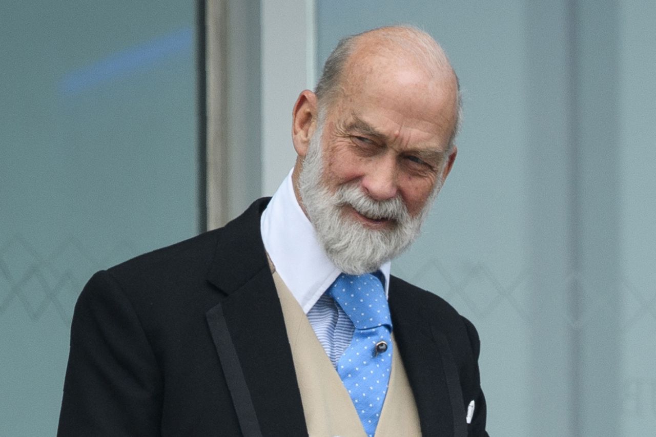 In this file photo taken on June 4, 2016 Britain's Prince Michael of Kent is seen at the Epsom Derby Festival in Surrey, southern England. - Queen Elizabeth's cousin, Prince Michael of Kent, has been caught offering investors access to the Kremlin in exchange for personal gain, according to a Sunday Times and Channel 4 investigation details of which were published on Sunday. (AFP-Yonhap)