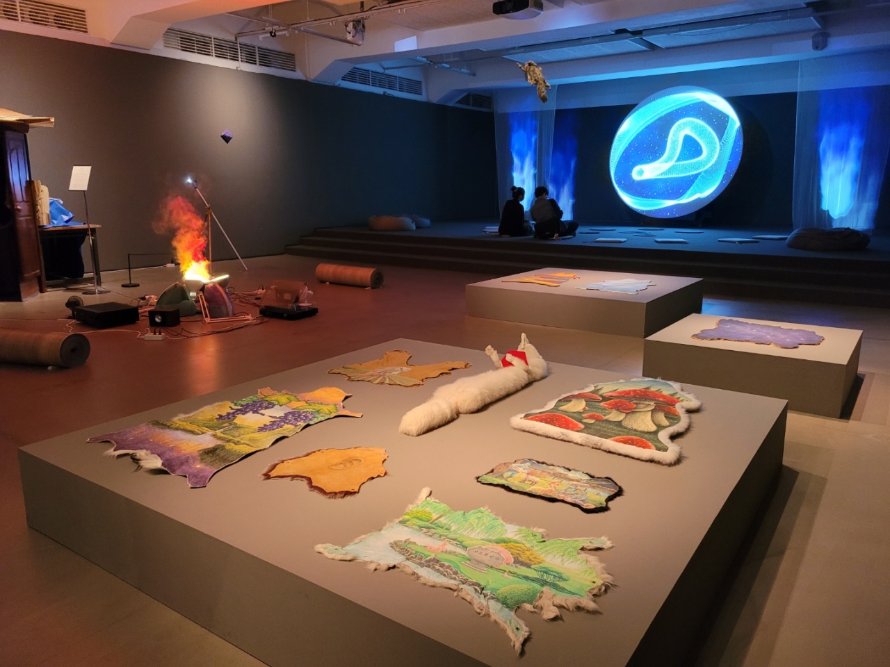 Installation view of “Fortune Telling” at the Ilmin Museum of Art in Seoul (Park Yuna/The Korea Herald)