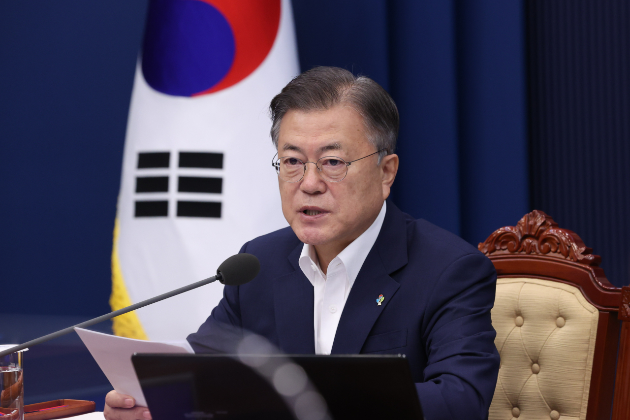 Moon says G-7 summit to be chance for S. Korea's diplomacy, bigger role ...