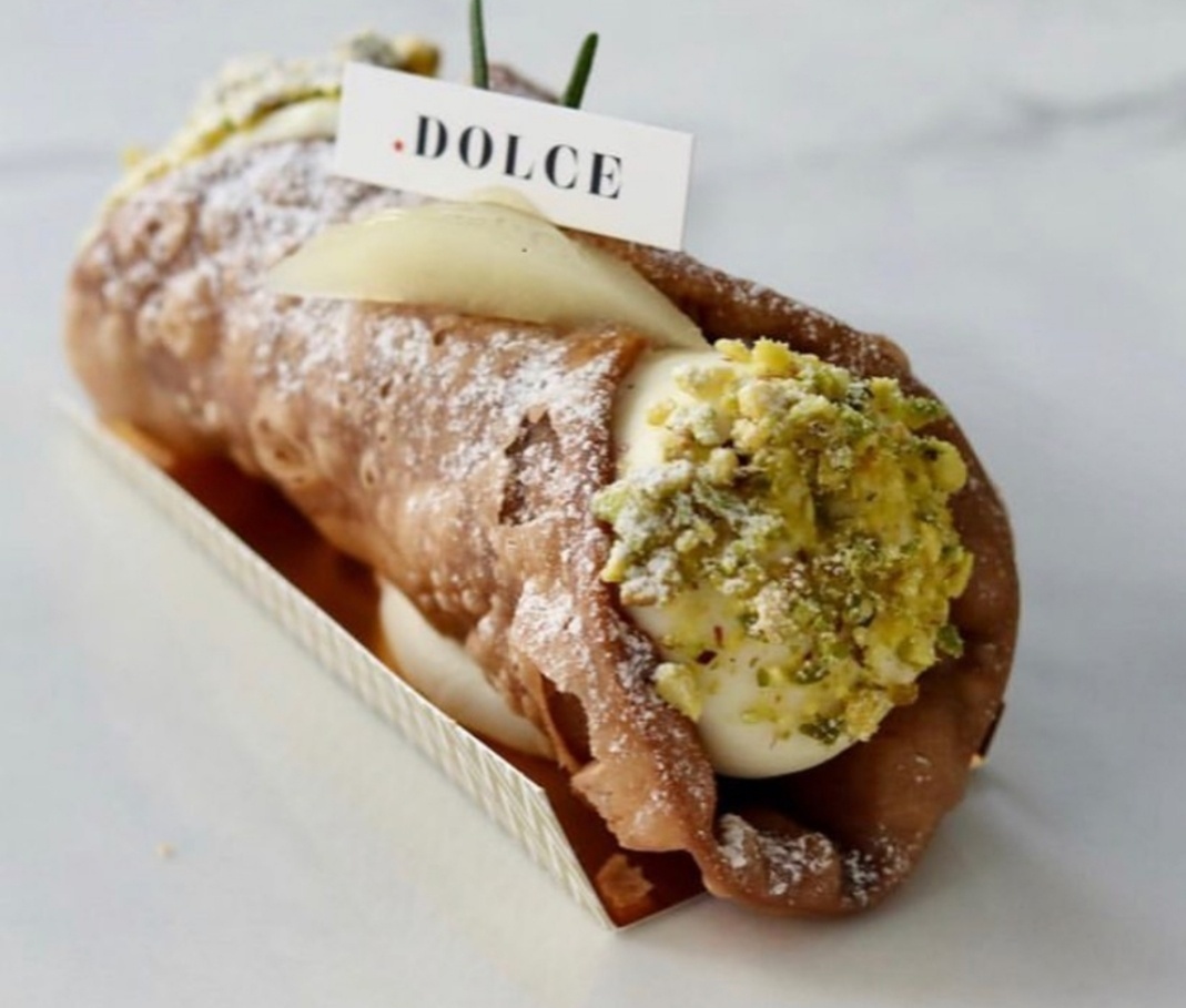 Punto Dolce often offers an additional variation of cannoli, sometimes using pear or green tea to give dessert lovers a slightly different twist to the popular Italian dessert. (Photo credit: Soojoo Kim)