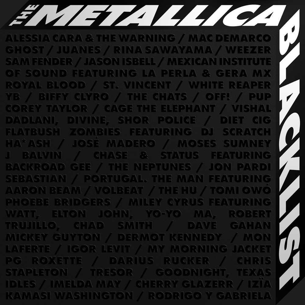 The cover of “The Metallica Blacklist” (Universal Music)