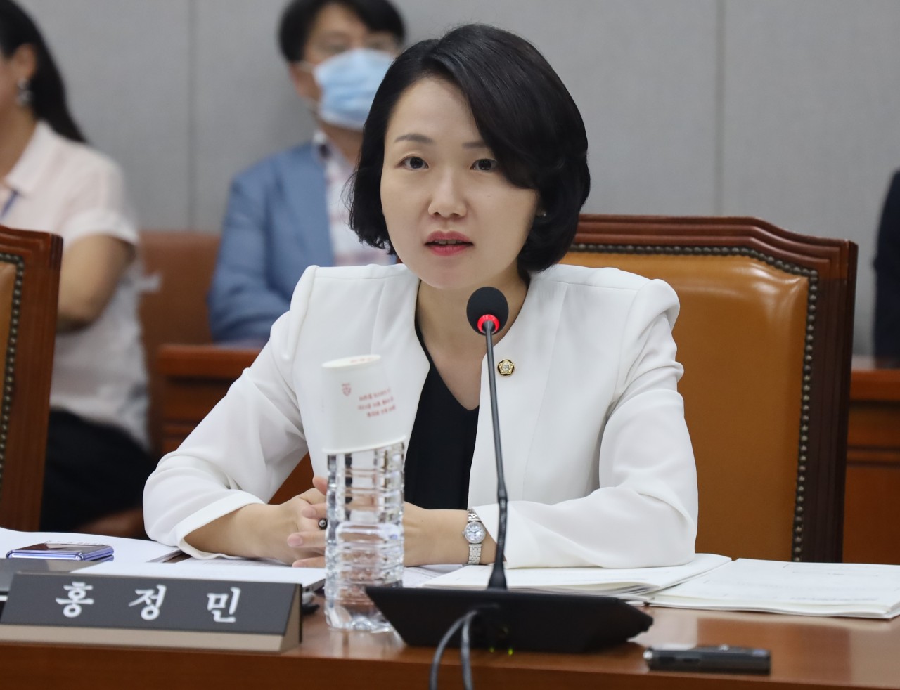 Rep. Hong Jung-min of the ruling Democratic Party