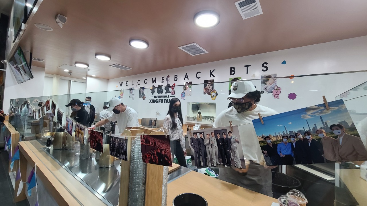 BTS Official Merch - Taiwan