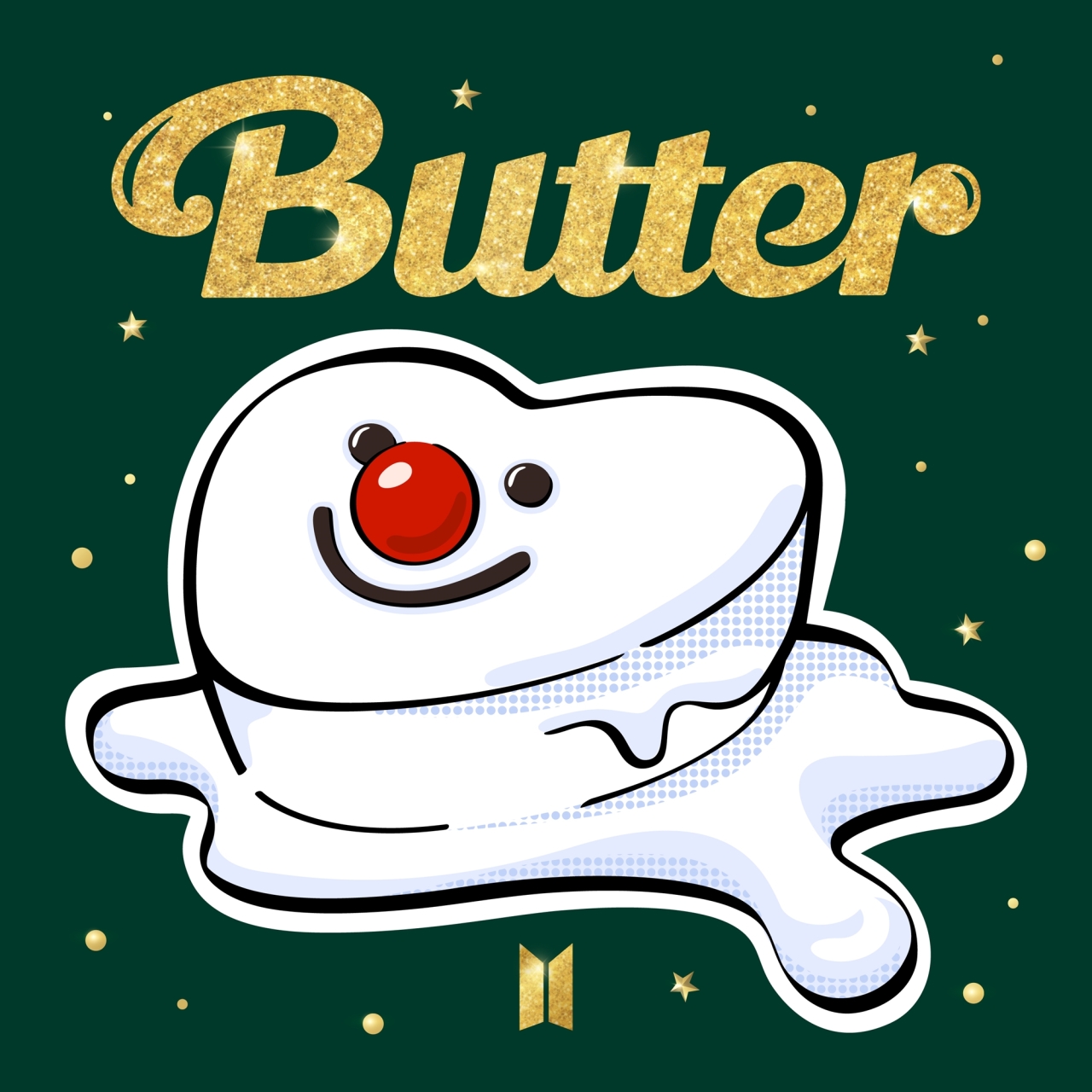 Cover image for BTS’ “Butter (Holiday Remix)” (Big Hit Music)