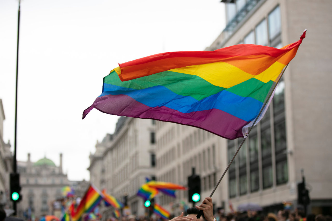 The rainbow flag, a symbol of queer pride and LGBTQ movements (123RF)