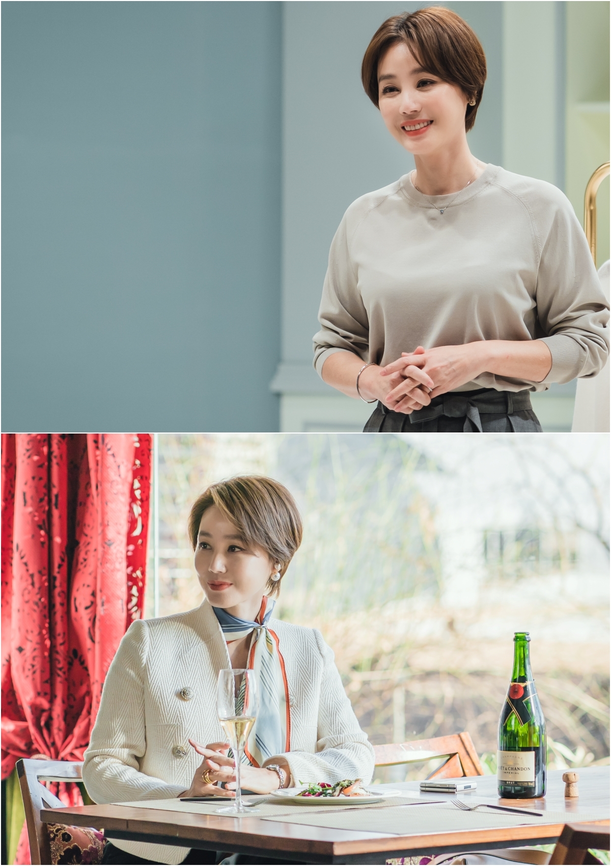 Kim Sung-ryoung stars as top show host Ok-sun in “Kill Heel” (tvN)