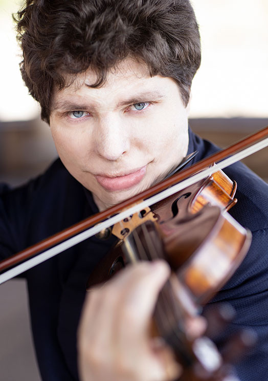 Augustin Hadelich, an Italian-German-American violinist (SPO)