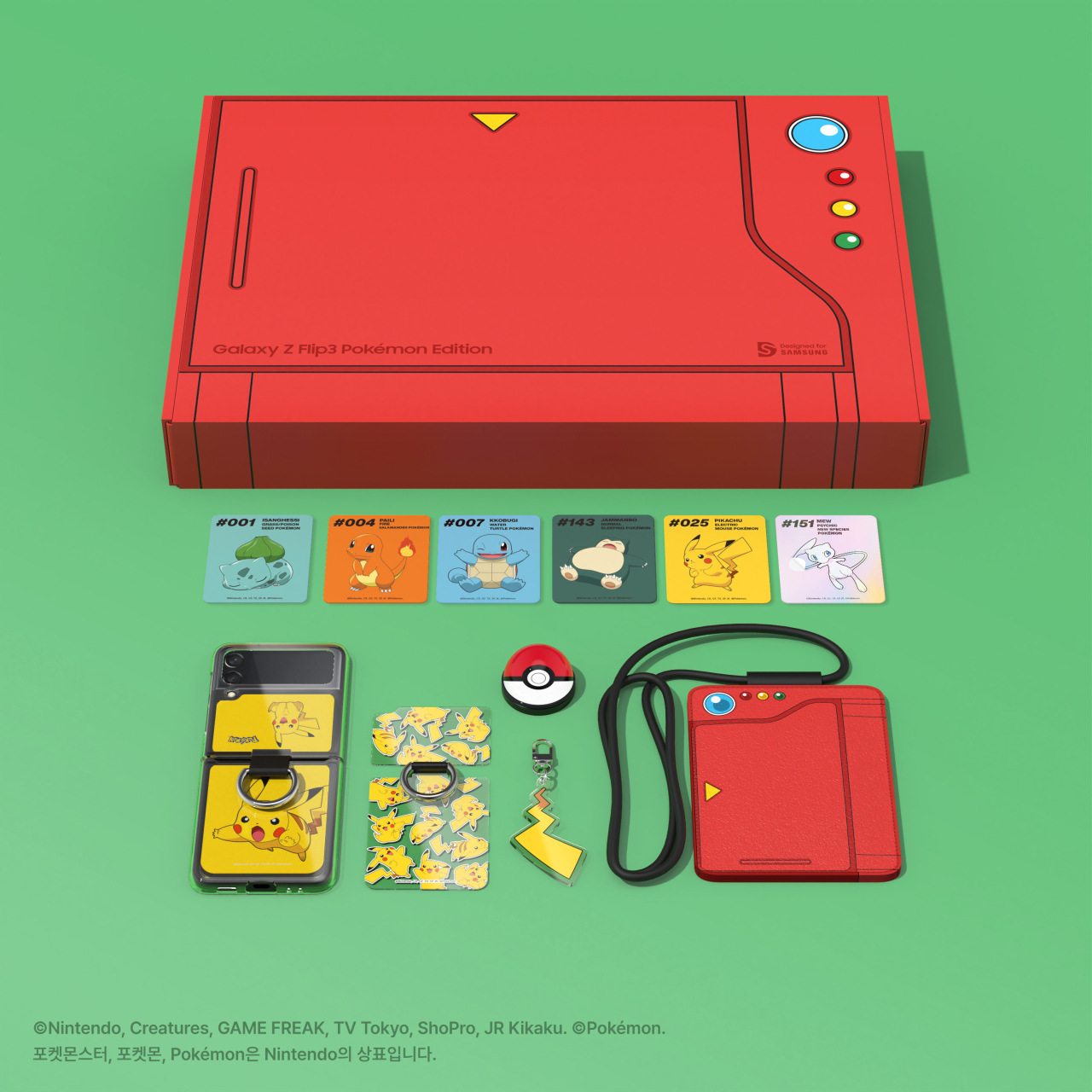 Galaxy Z Flip 3 Pokemon Edition package (Samsung Electronics)