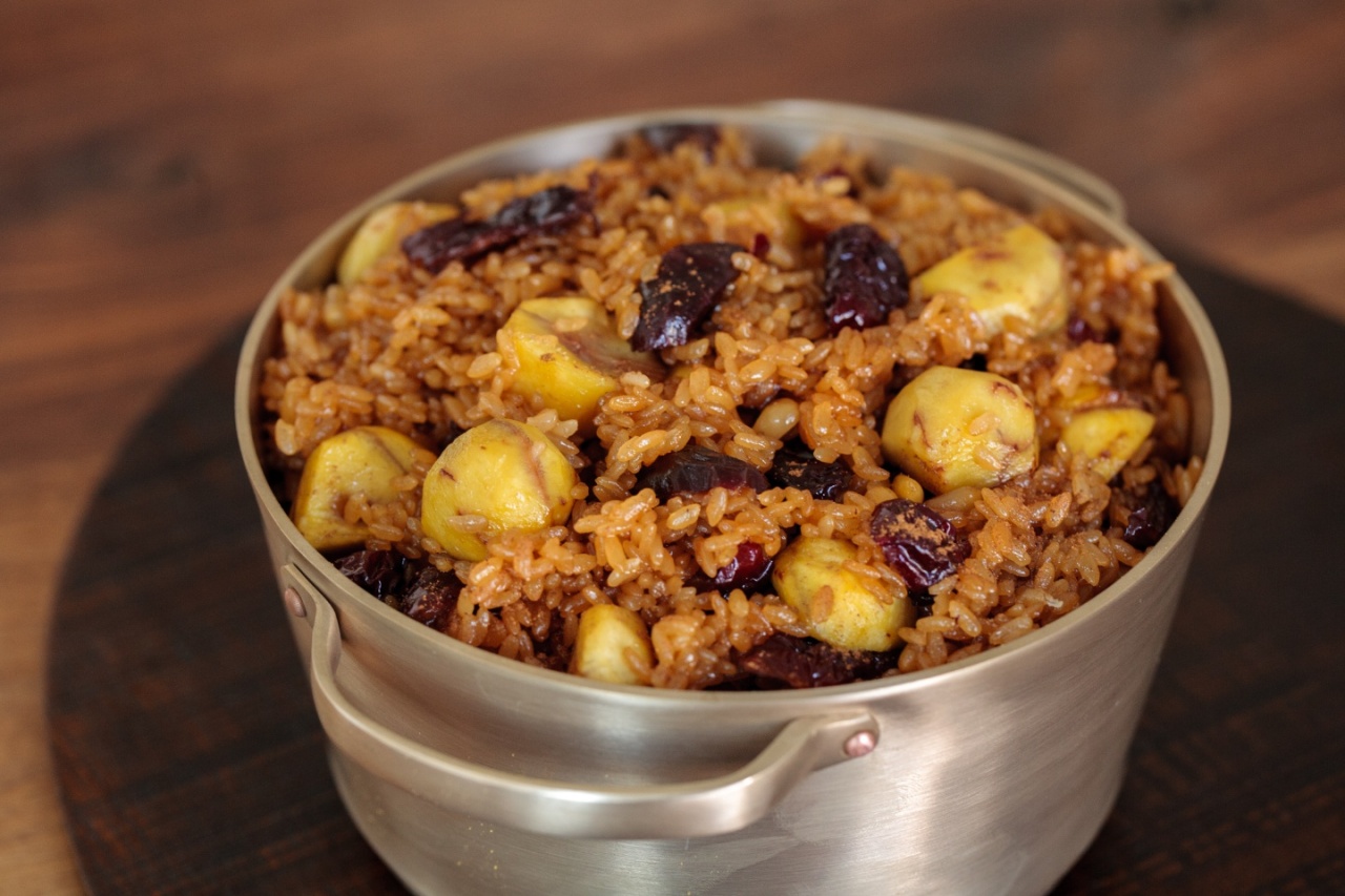 Yaksik, rice with nuts and jujube (Mijeoggamgag)