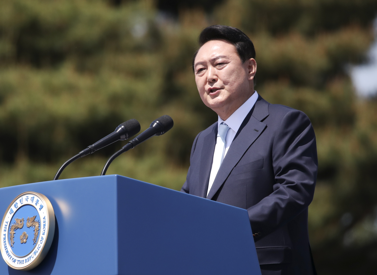 Full text of President Yoon Suk-yeol’s inauguration speech